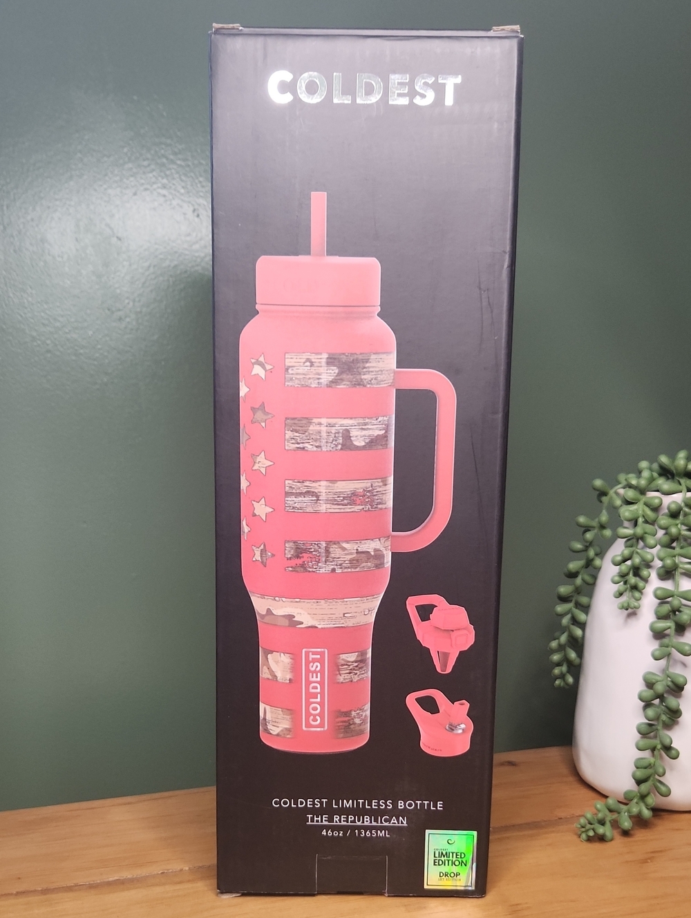 Coldest Limitless Bottle Limited Edition The Republican 46 Oz